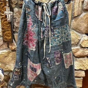 Magnolia Pearl Frankie patchwork pants